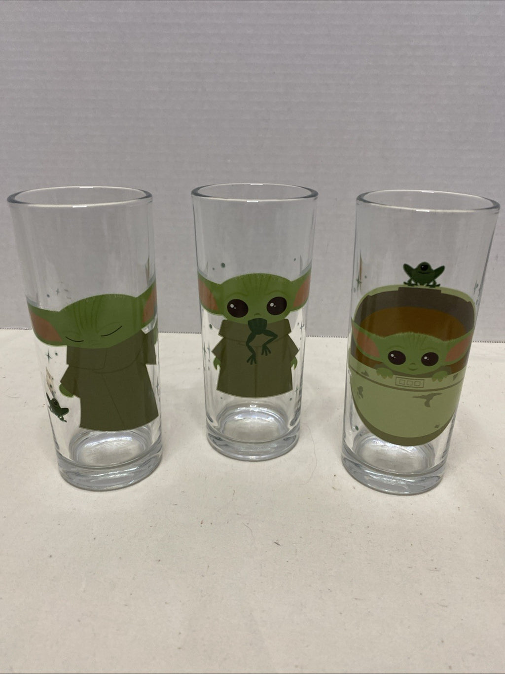 Star Wars Mandalorian Grogru Tumblers-Set Of Three