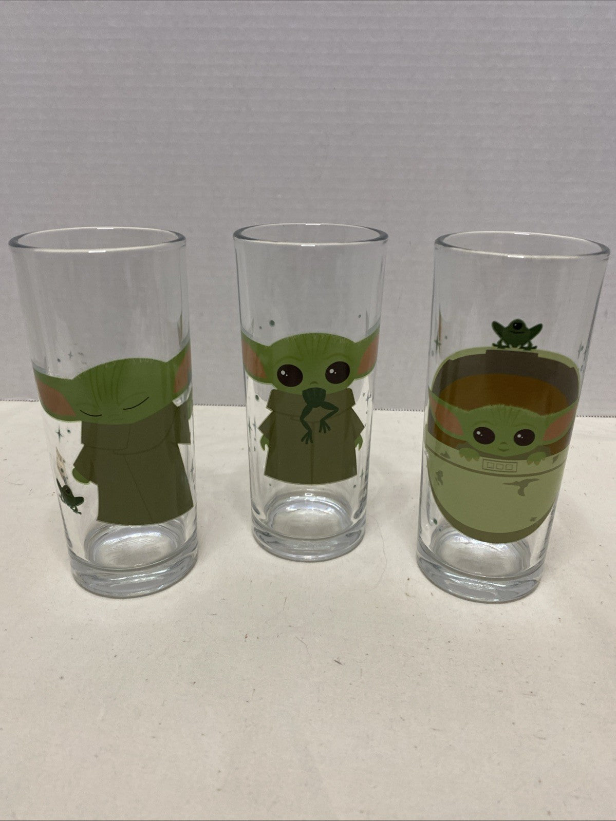 Star Wars Mandalorian Grogru Tumblers-Set Of Three