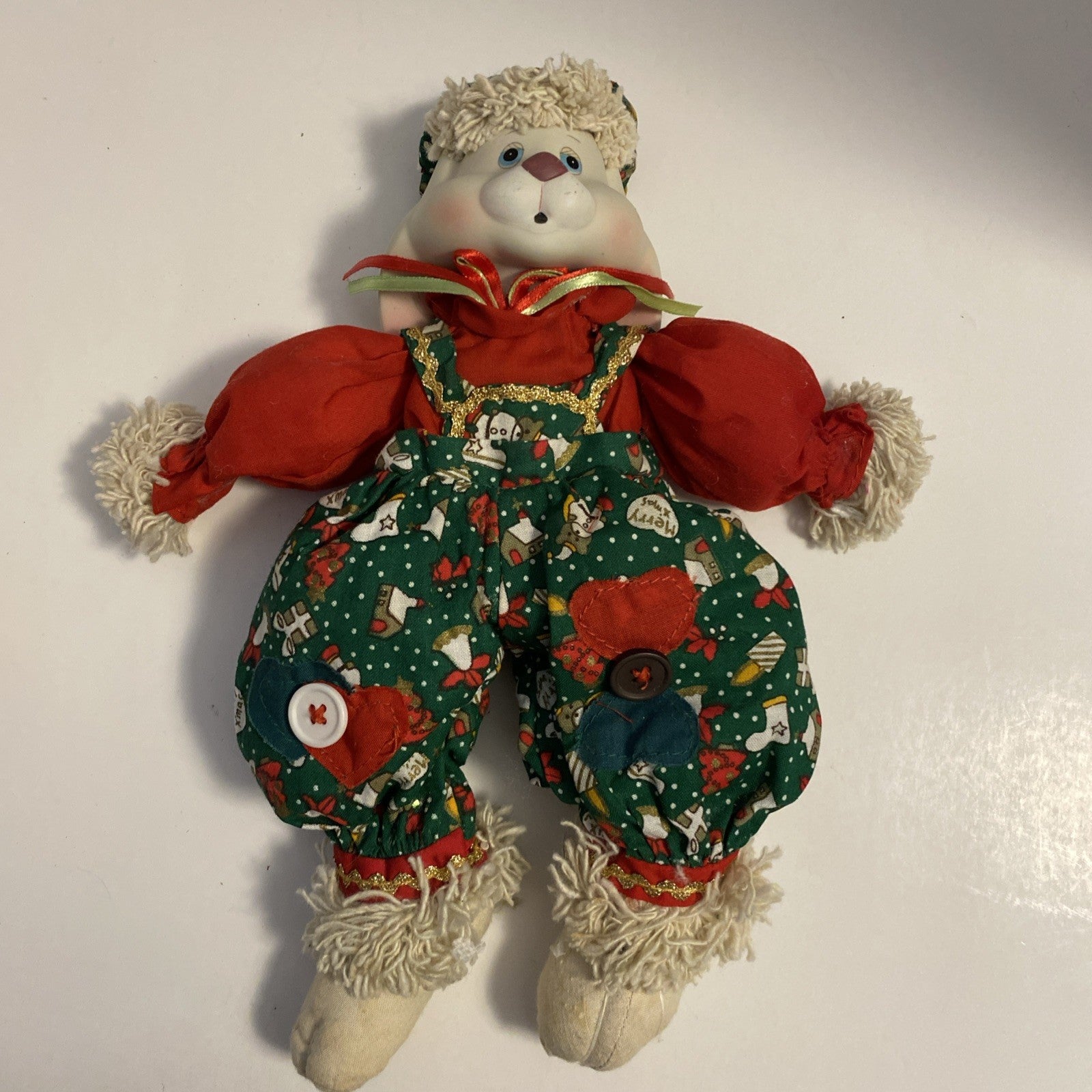 House Of Lloyd Hip & Hop Ceramic Porcelain Mini Plush 2 Piece Set Vintage 1995