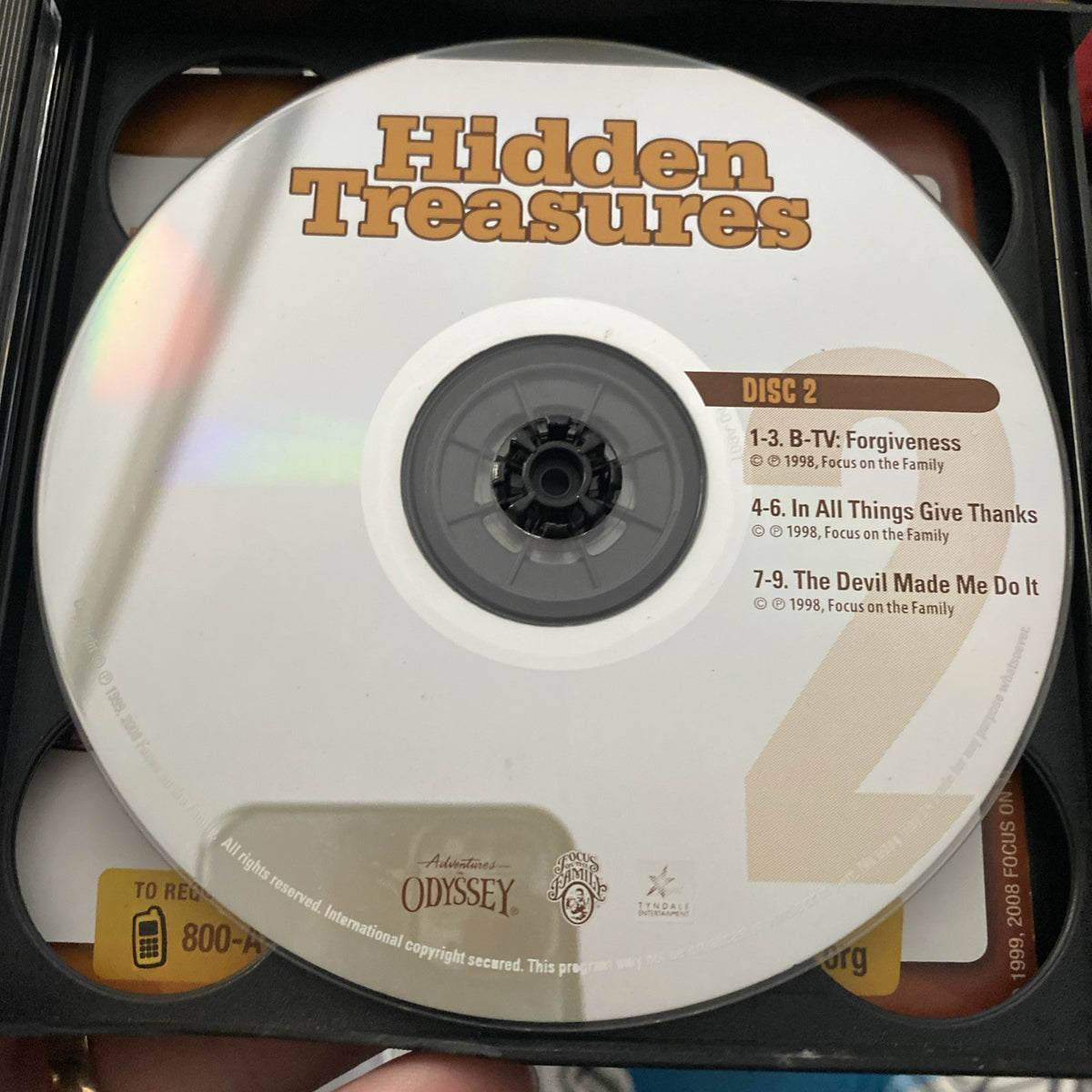 Hidden Treasures by AIO Team, Marshal Younger and Dave Arnold (2004, Compact...