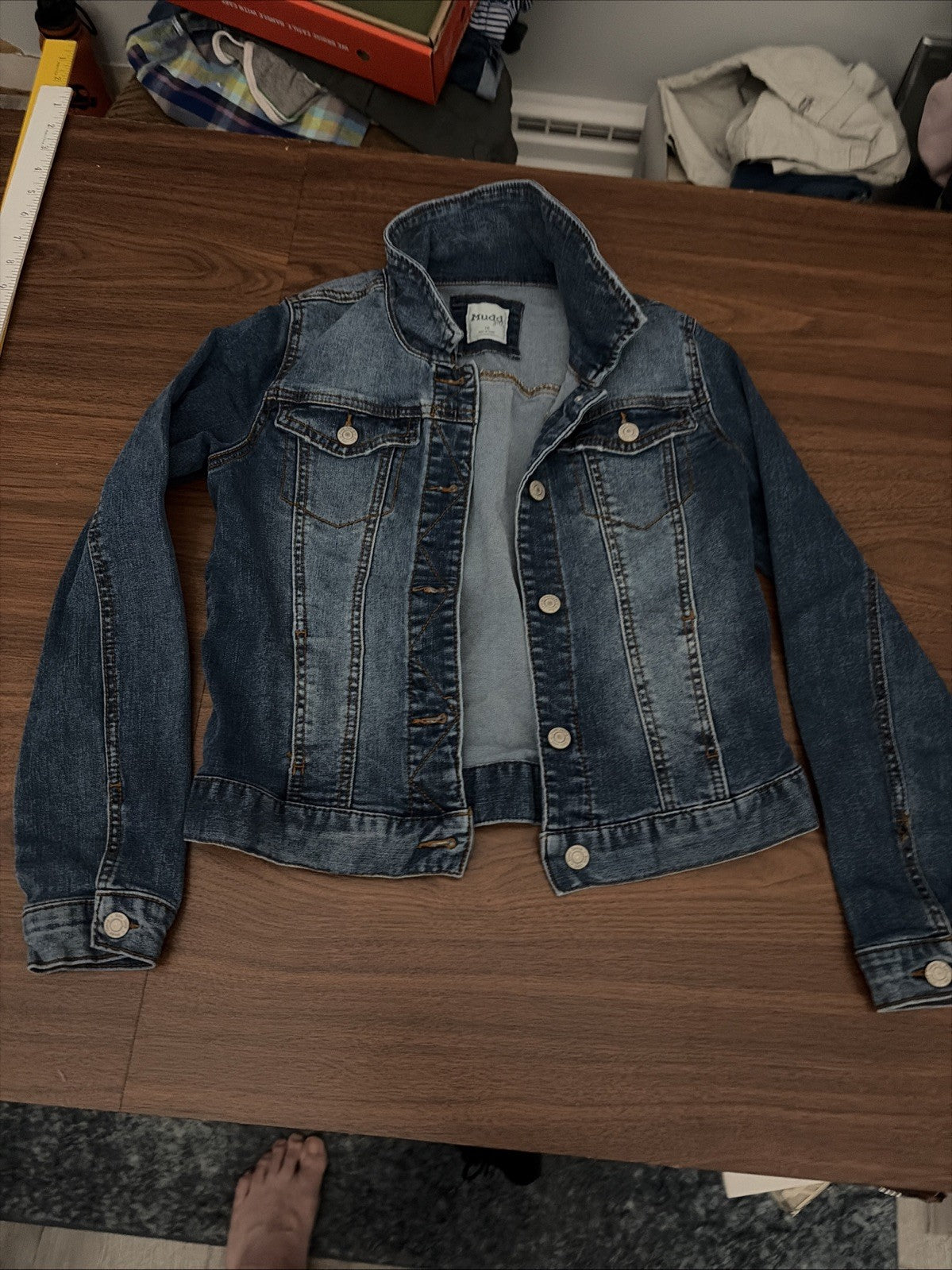 Mudd Girls Size 16 Denim Jacket