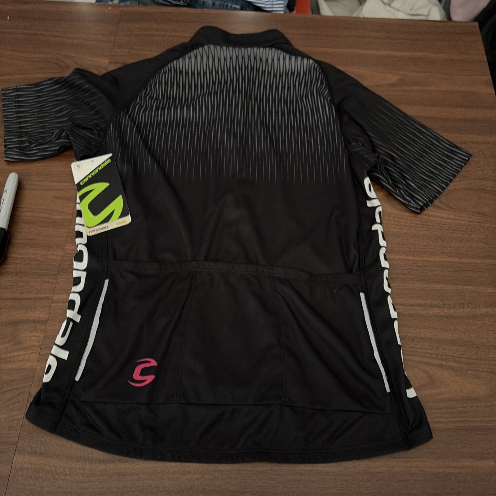 Cannondale Women's Performance 2 Jersey - Blavk/gray/white Small NWT