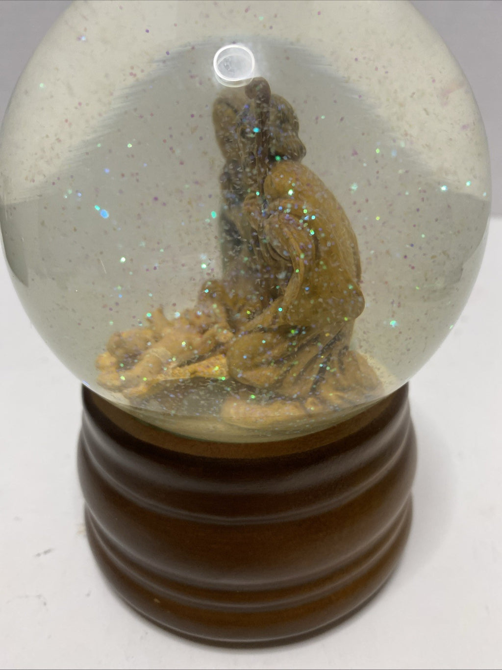 Fontanini Glitterdome Roman Inc Vintage Musical Holy Family O Holy Night  1989 