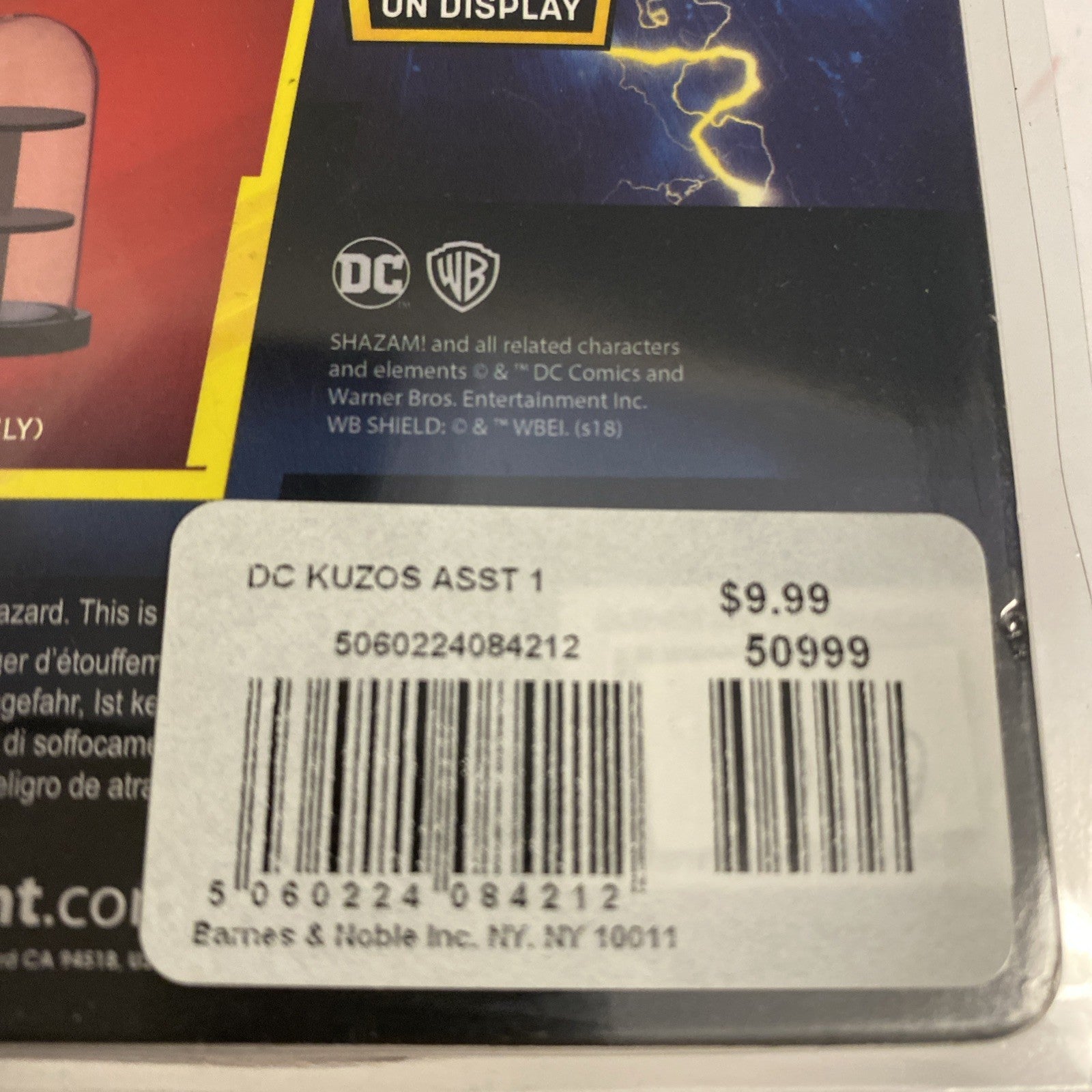 Factory Entertainment Kuzos Shazam Movie Batman Batarang Mini Replica Figure NIB