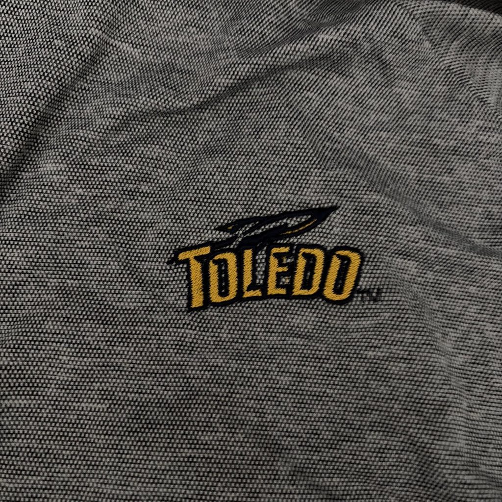 Champion Men’s XL University Of Toledo Rocket Quarter Zip Long Sleeve Pullover G