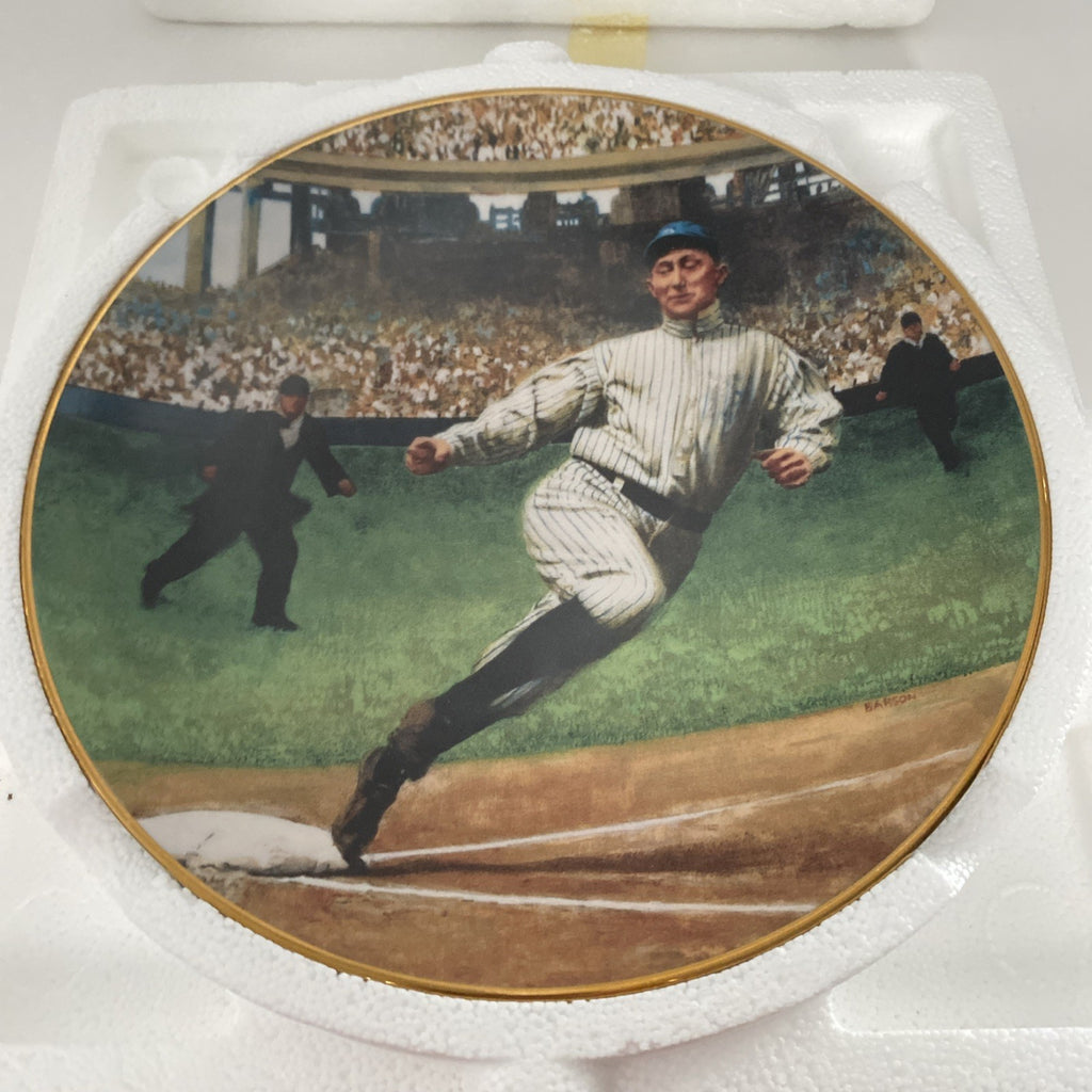 Ty Cobb THE GEORGIA PEACH The Legends of Baseball Collectors Plate 1993