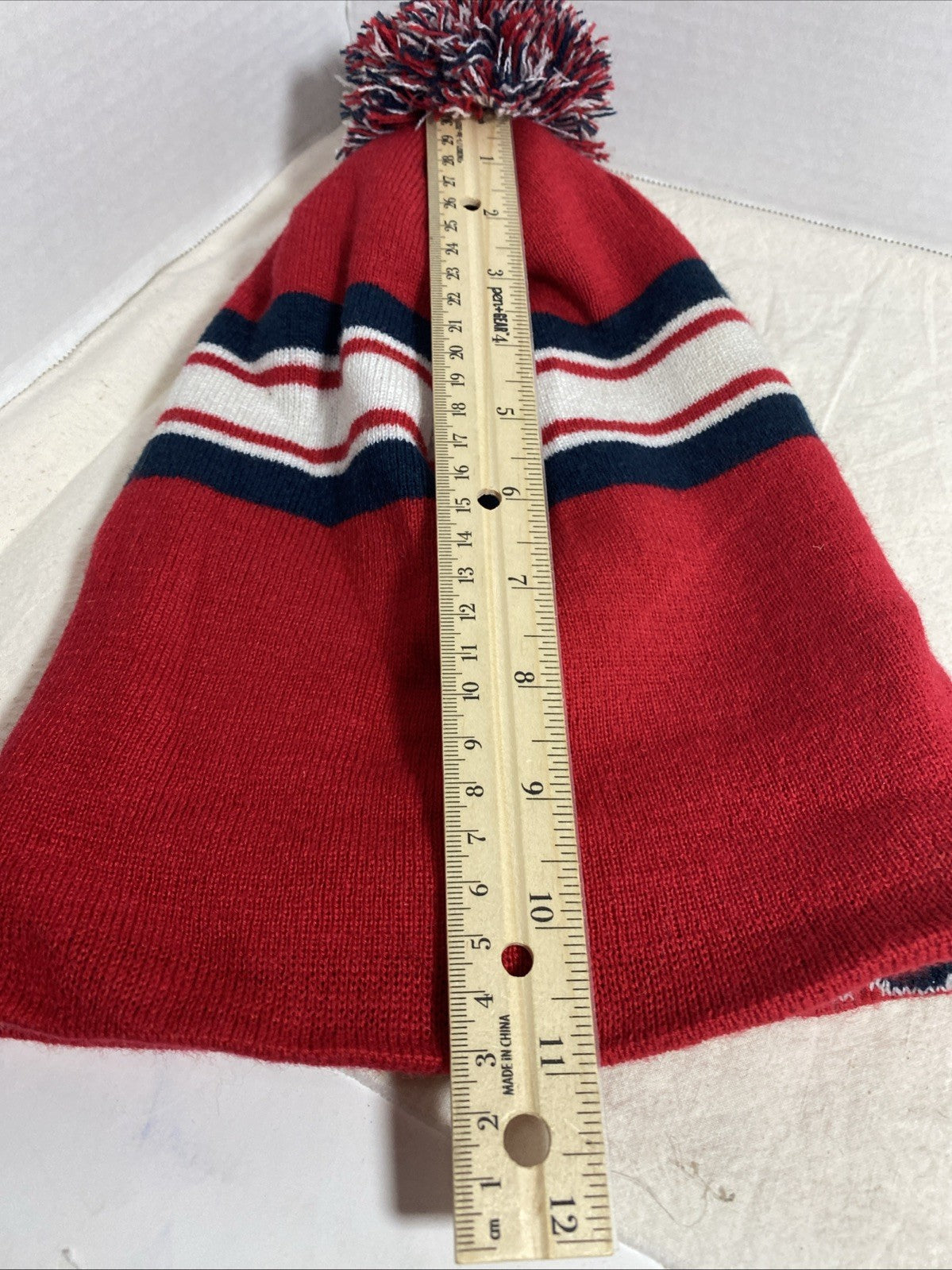 Cleveland Beanie With Pom Pom Adult