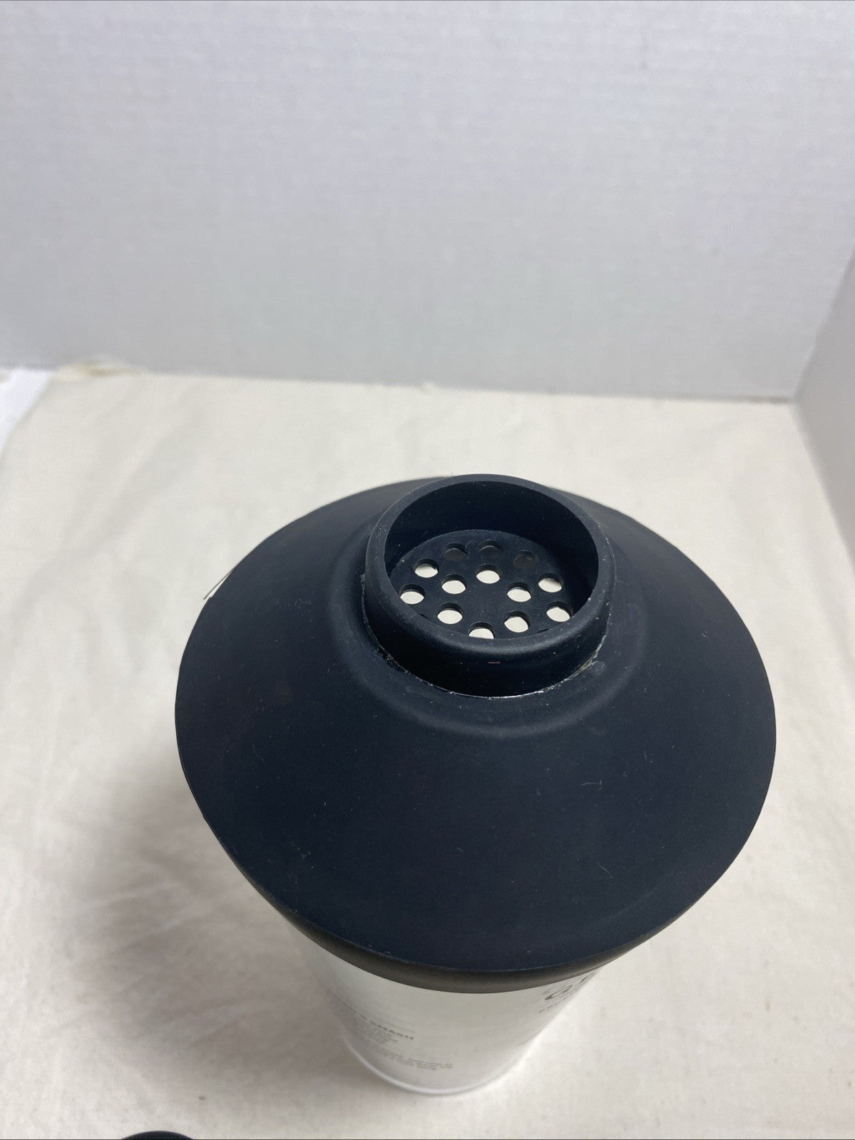 Jack Daniel's Gentleman Jack whiskey cocktail shaker glass with a silicone top