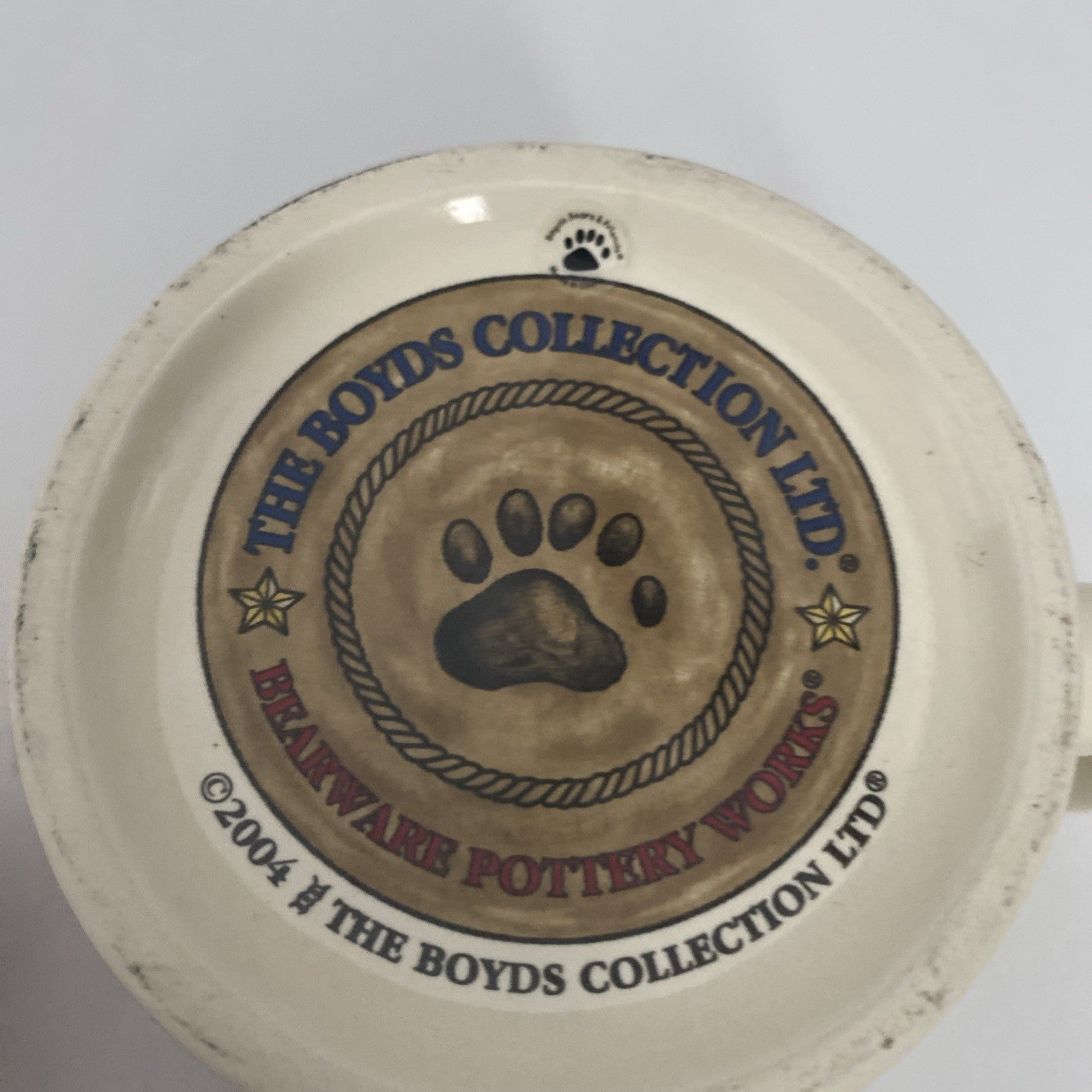 2004 Boyds Bears 25 Years Anniversary Mug - The Boyd's Collection Ltd 1979-2004 