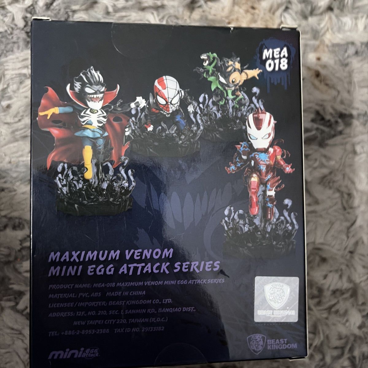 BEAST KINGDOM Mini Egg Attack MEA-018 Maximum Venom Venomized Groot Figure