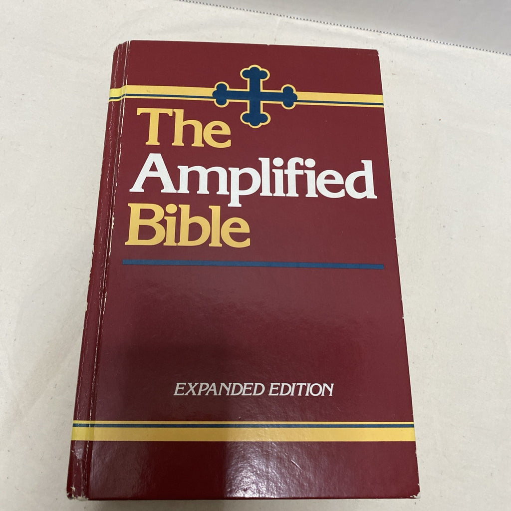 Amplified Bible Classic ~ 1987 AMPC ~ Hardcover ~ First Printing Expanded Ed.