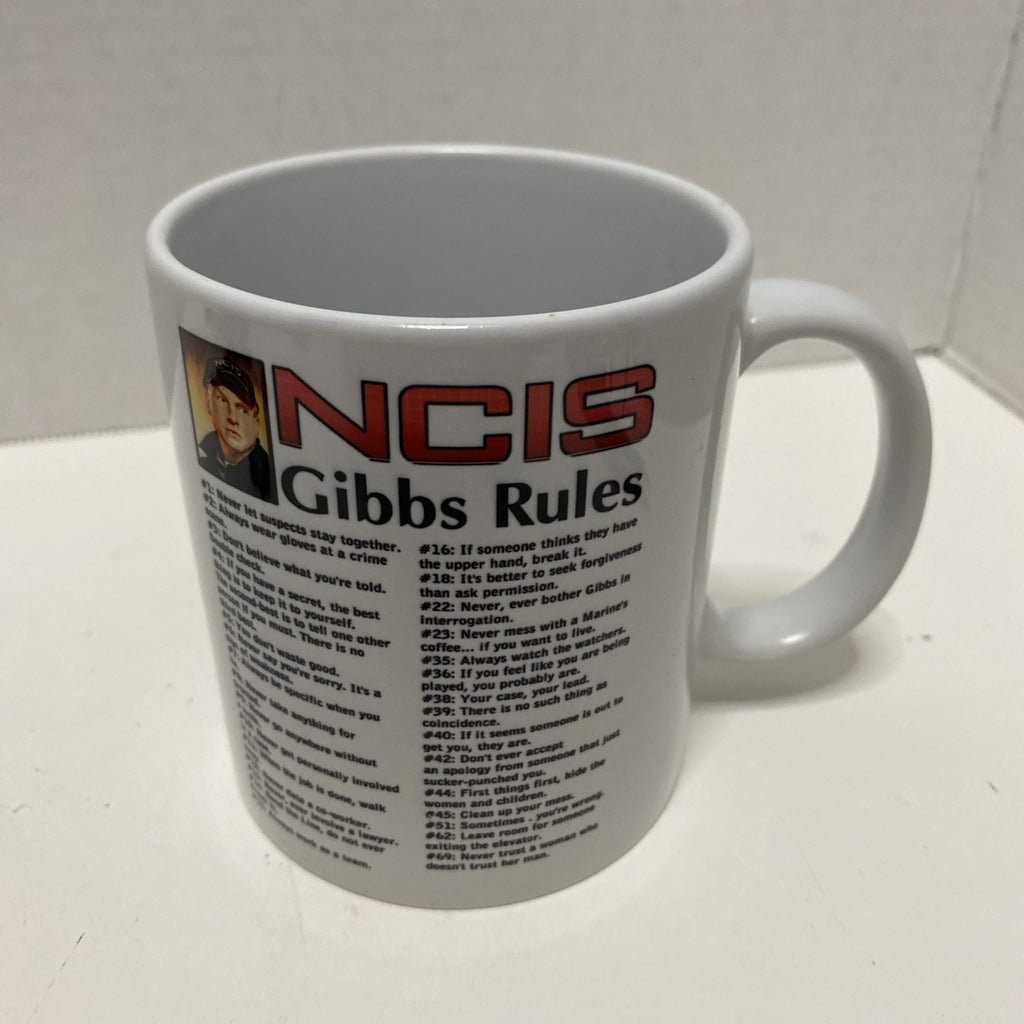 NCIS movie Gibbs Rules funny cute Leroy Jethro Gibbs Mugs Coffee Mug or Tea