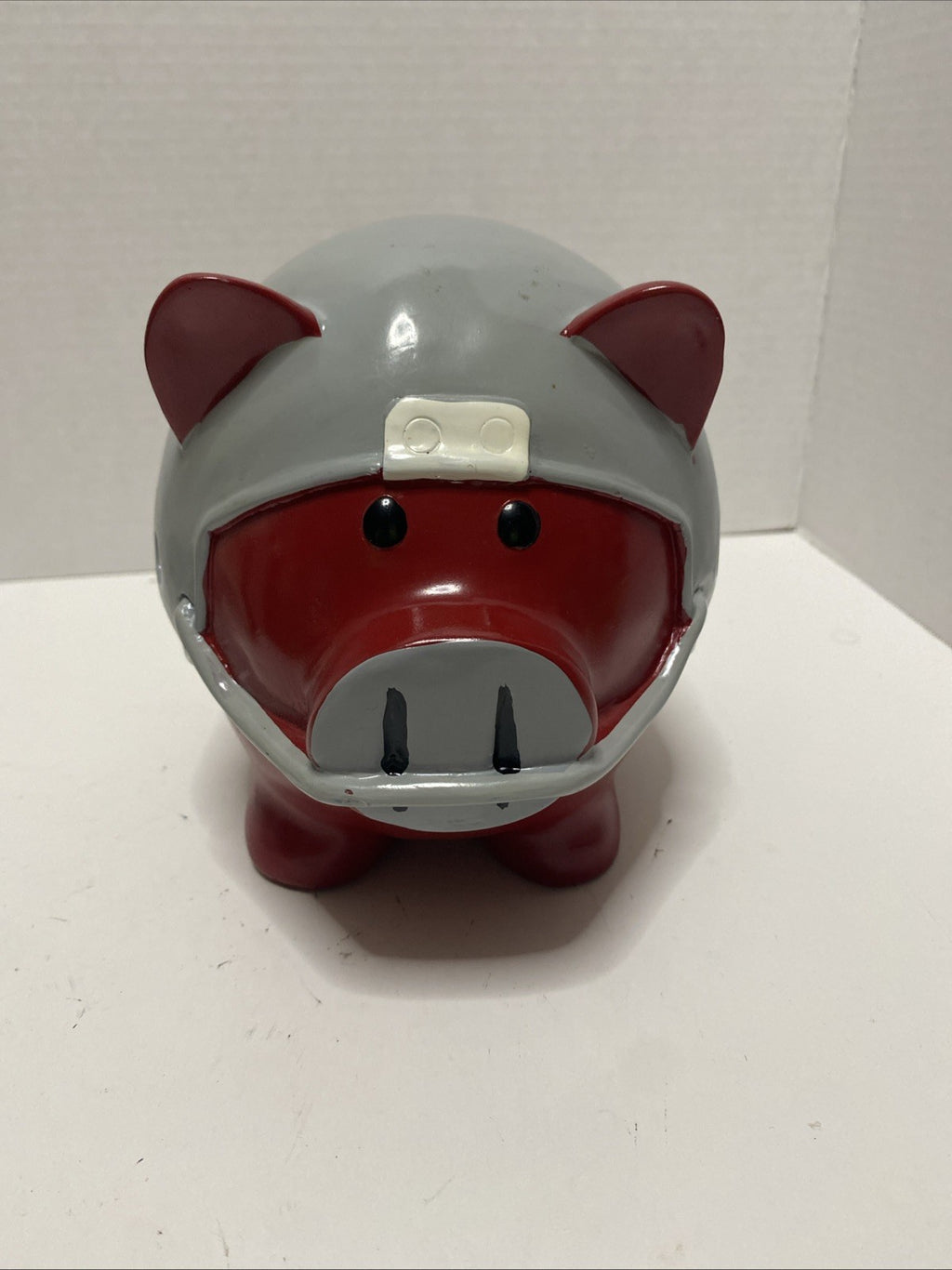 OSU Ohio State University buckeyes Ceramic Piggy Bank College Football 9”