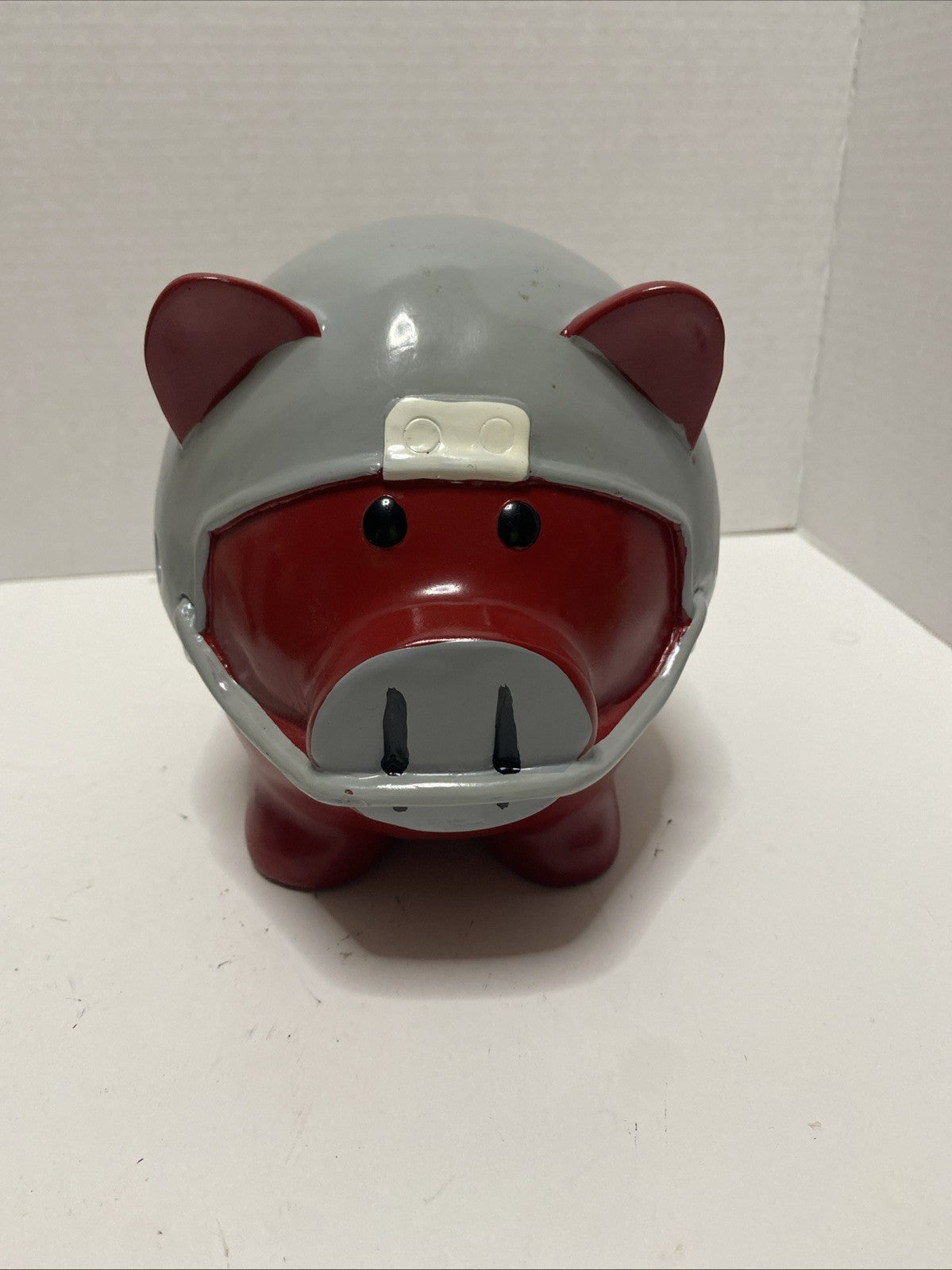 OSU Ohio State University buckeyes Ceramic Piggy Bank College Football 9”