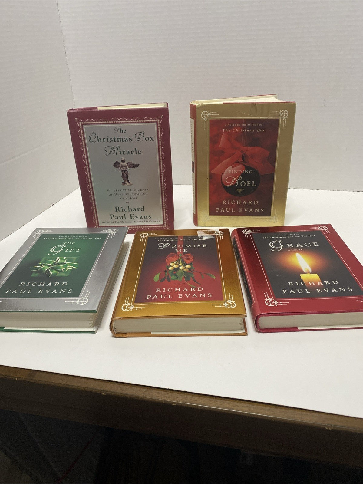 Lot of 5 Christmas Books by Richard Paul Evans-list In Description