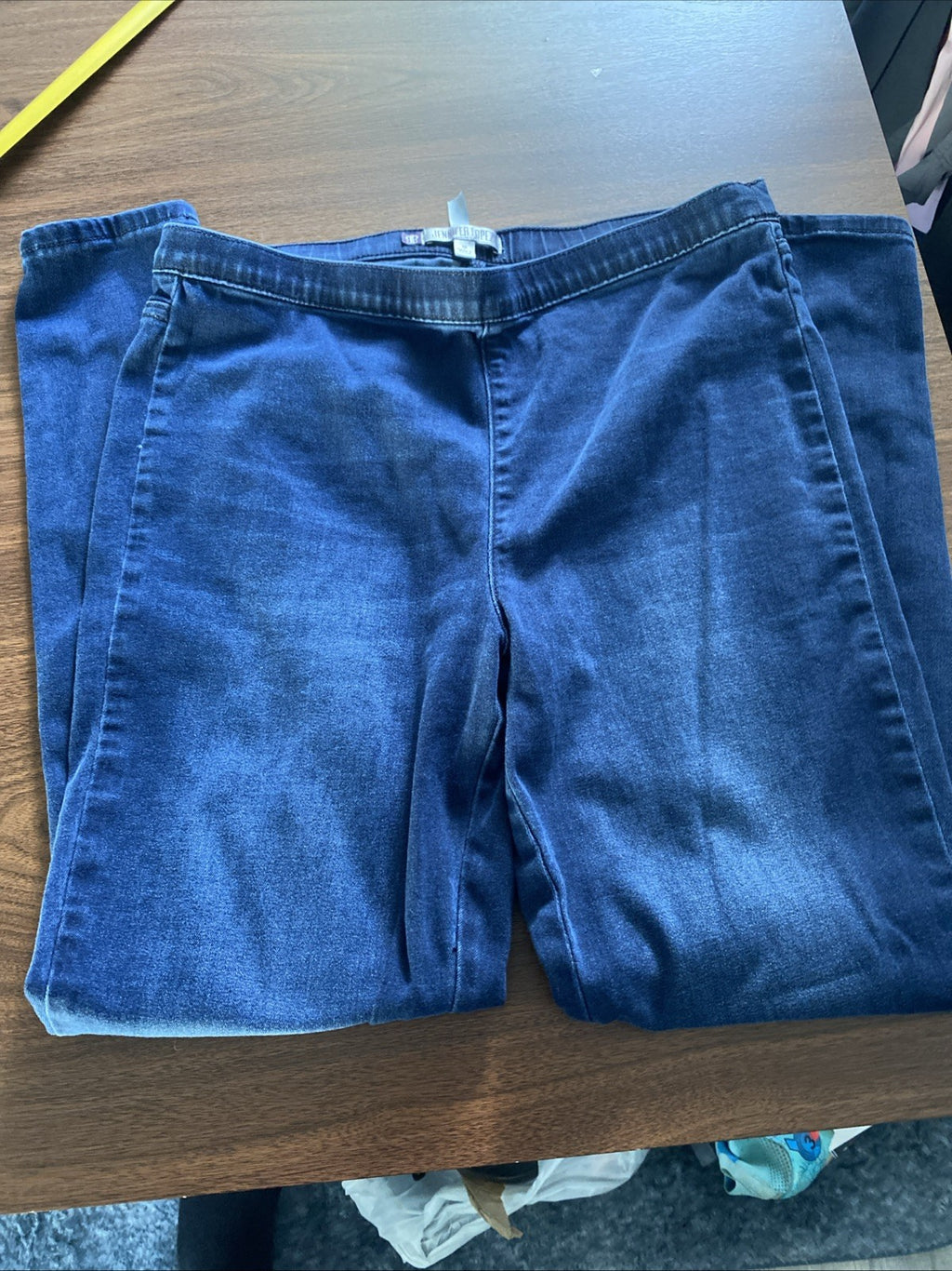 Jennifer Lopez 10 women’s stretch denim long pants free shipping