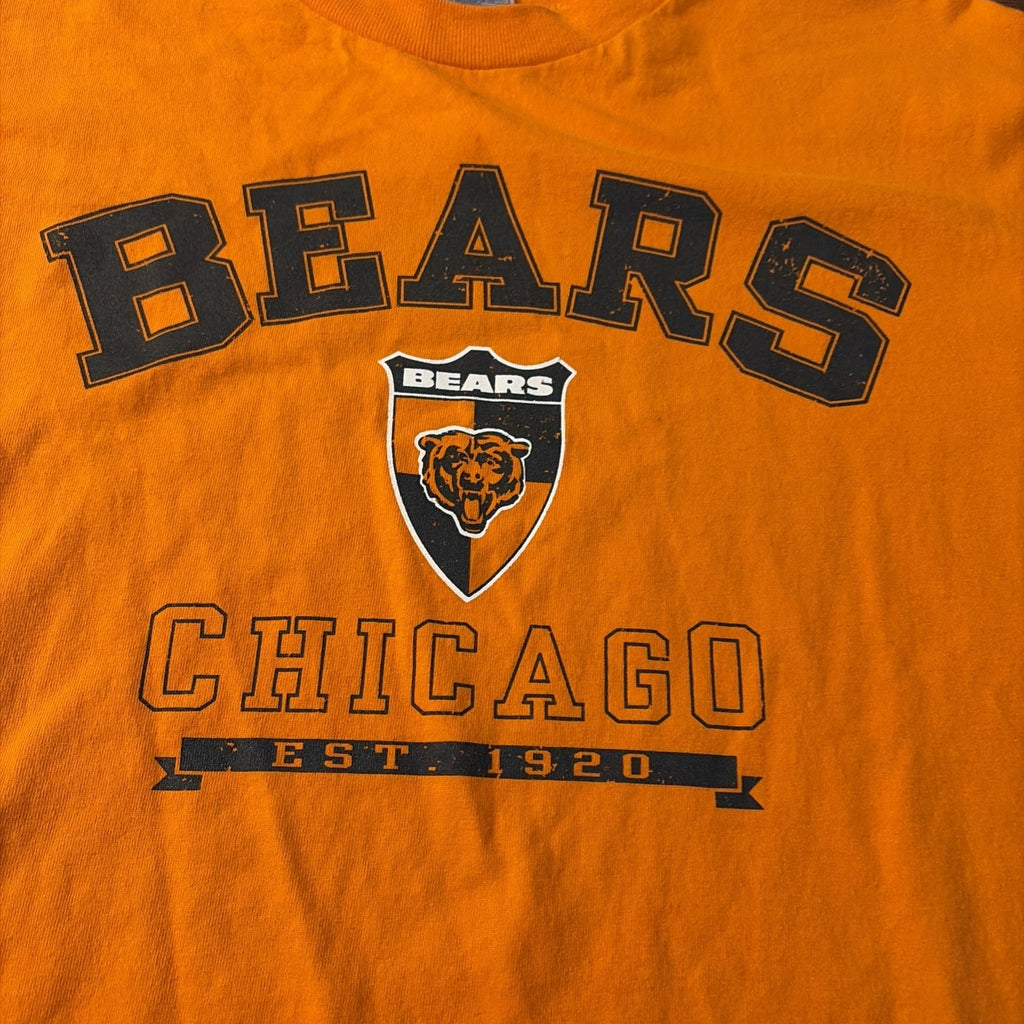 NFL Sports Illustrated Chicago Bears NFL Shirt Orange XL