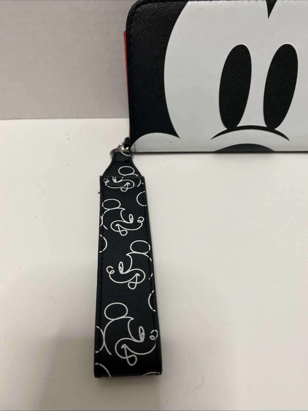Mickey Mouse Face Disney Classic Wristlet Snap Wallet Women's Clutch