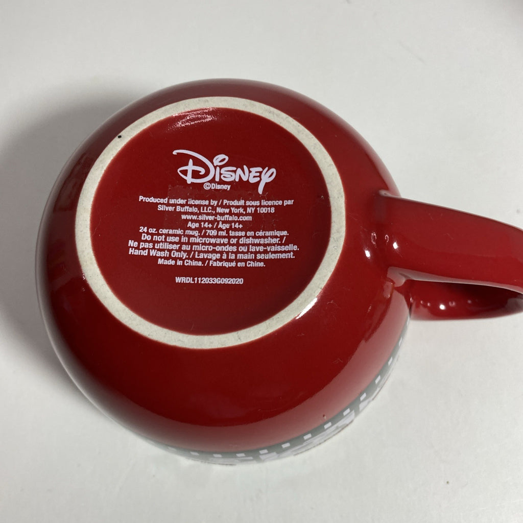 "DISNEY MINNIE MOUSE 24oz JUMBO COFFEE / SOUP / TEA CUP MUG" Red, Black & White