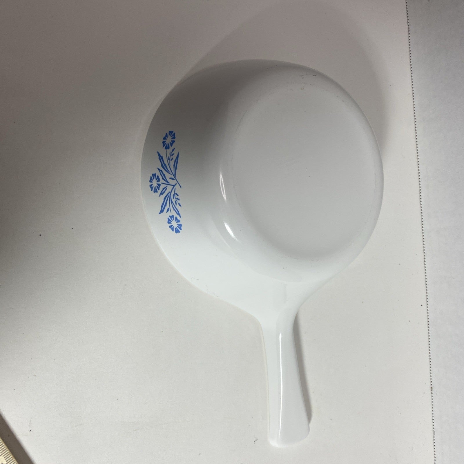 Corning Ware Saucepan Skillet Blue Cornflower P-83-B Cook Serve Vtg Granny USA