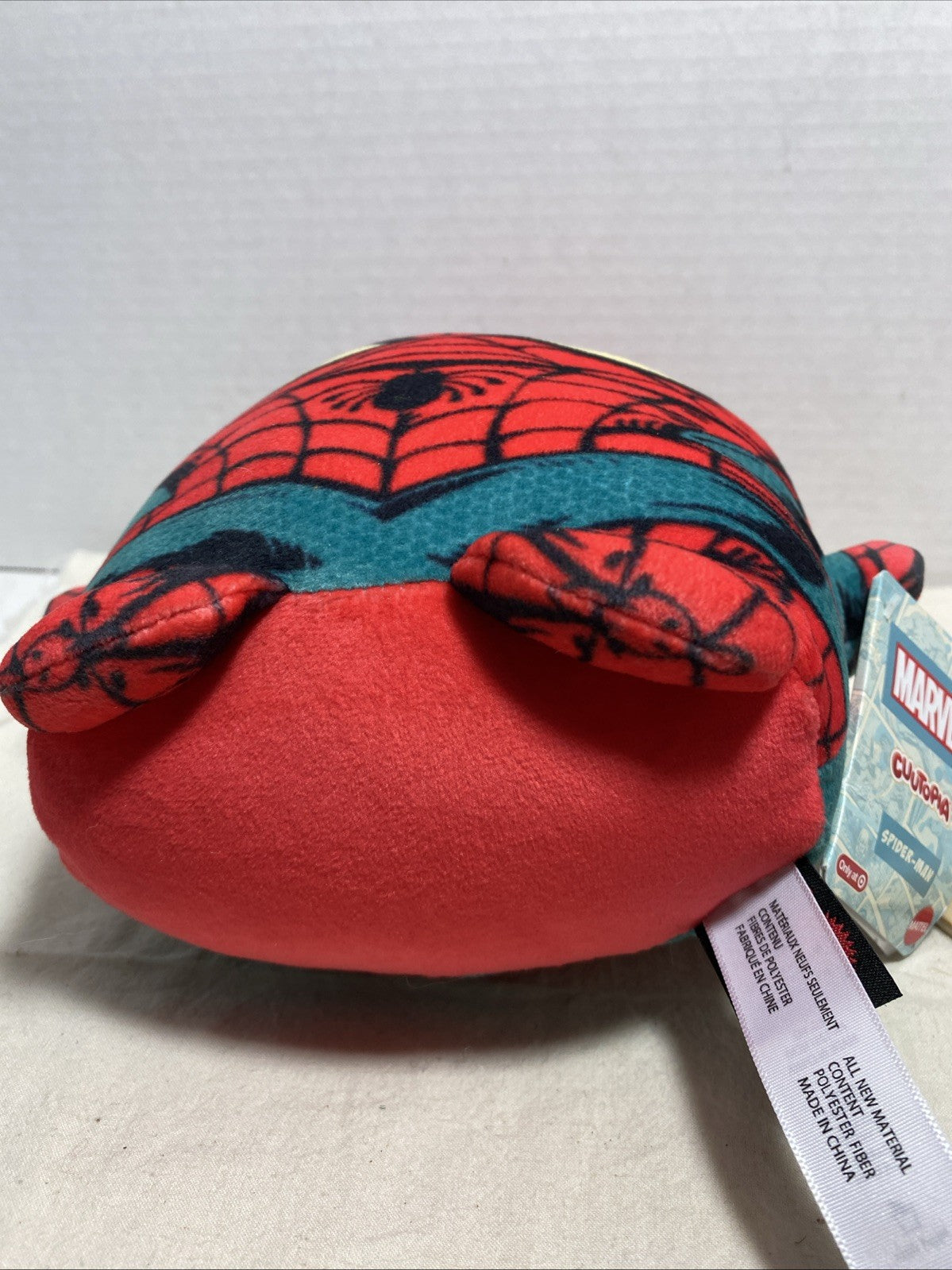 Marvel Cuutopia Spider-man Exclusive Plush, New With Tags, Target Exclusive