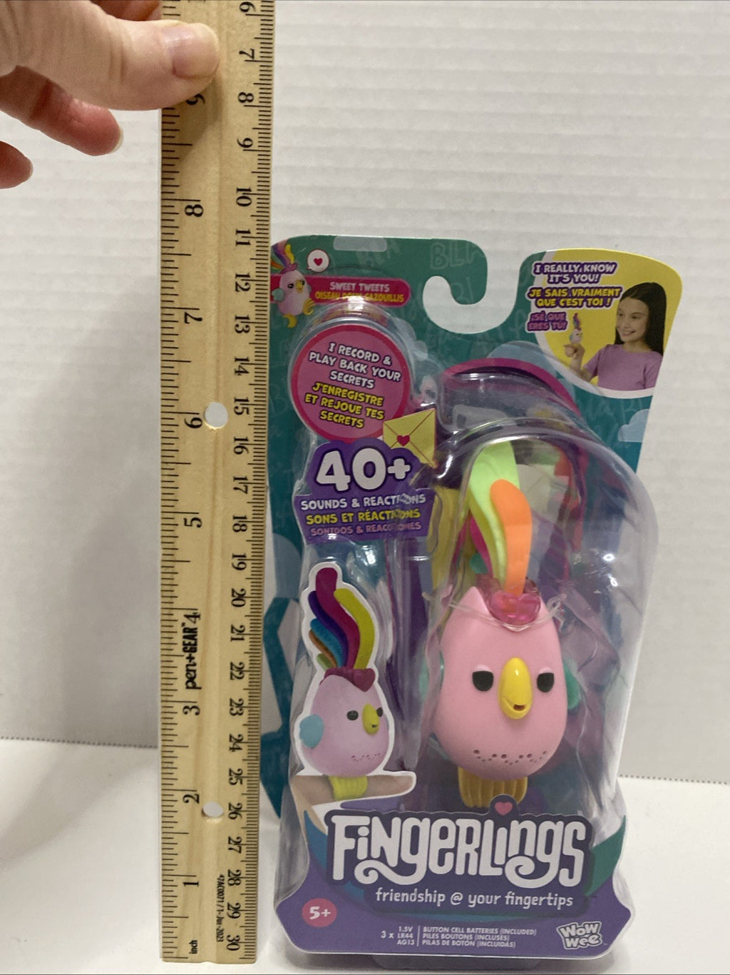 Fingerlings- Sweet Tweets Bird- New