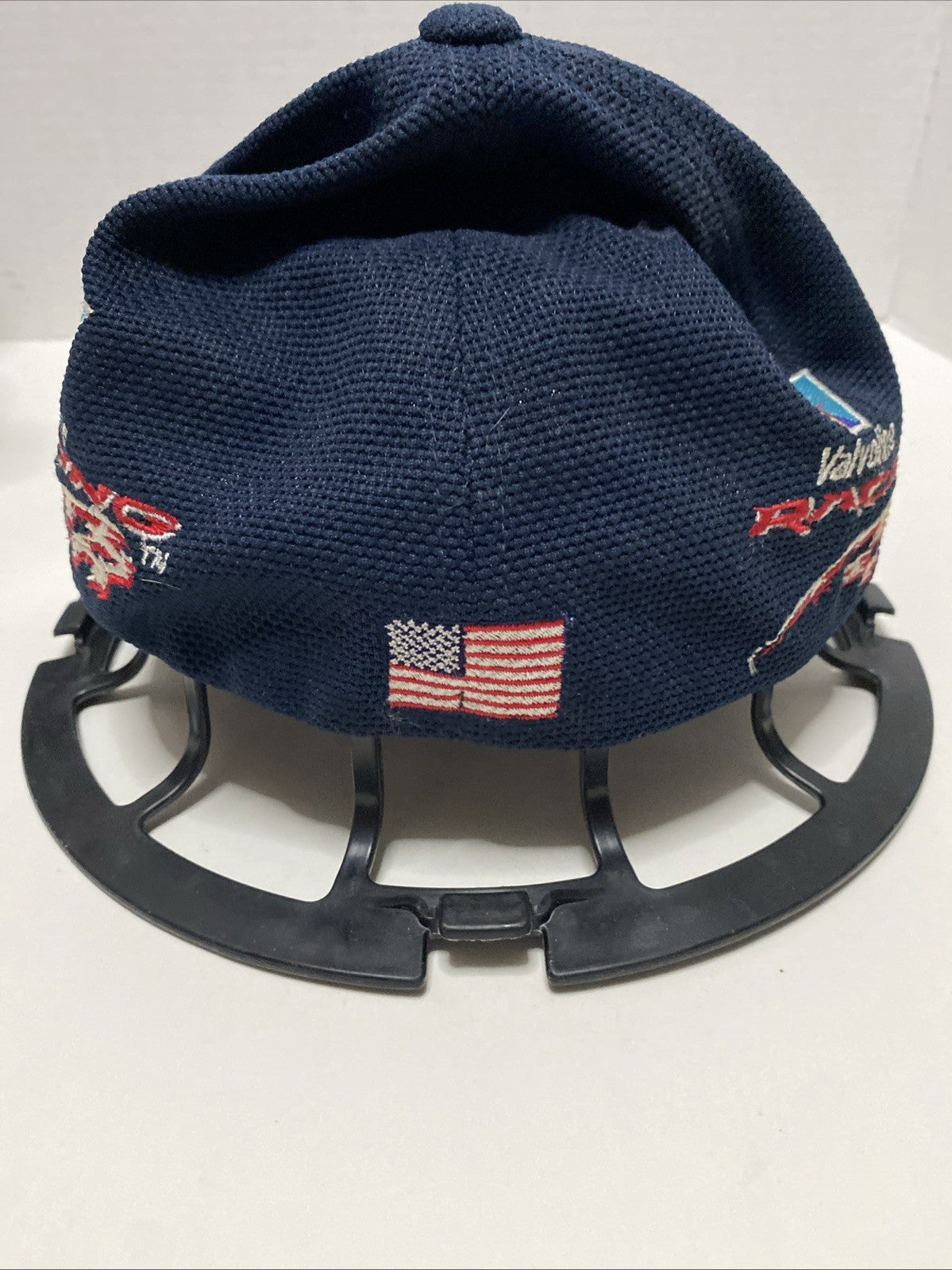 DAYTONA 500 INTERNATIONAL SPEEDWAY HAT 2004 NASCAR VALVOLINE BLUE MEDIUM FITTED