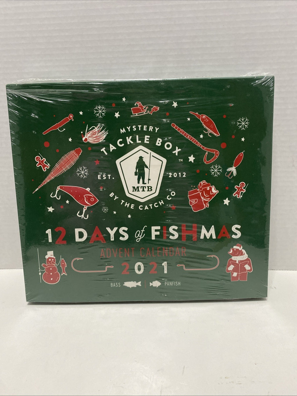 12 Days of Fishmas Christmas Advent Calendar 2021 by Mystery Tackle  