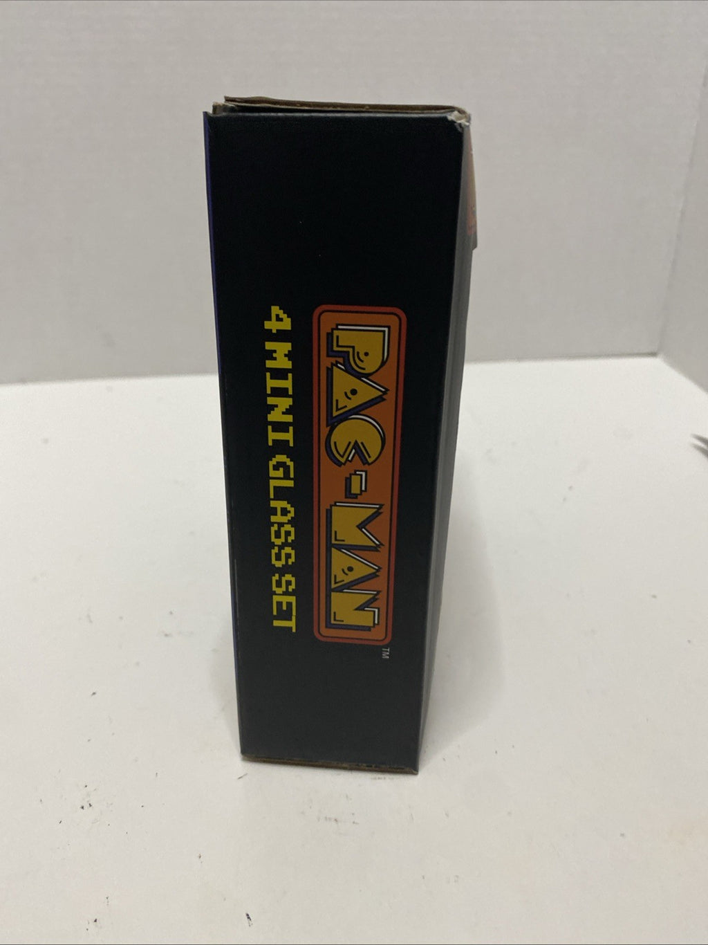 Set Of 4 PAC Man Ghost Mini Glasses New In Box