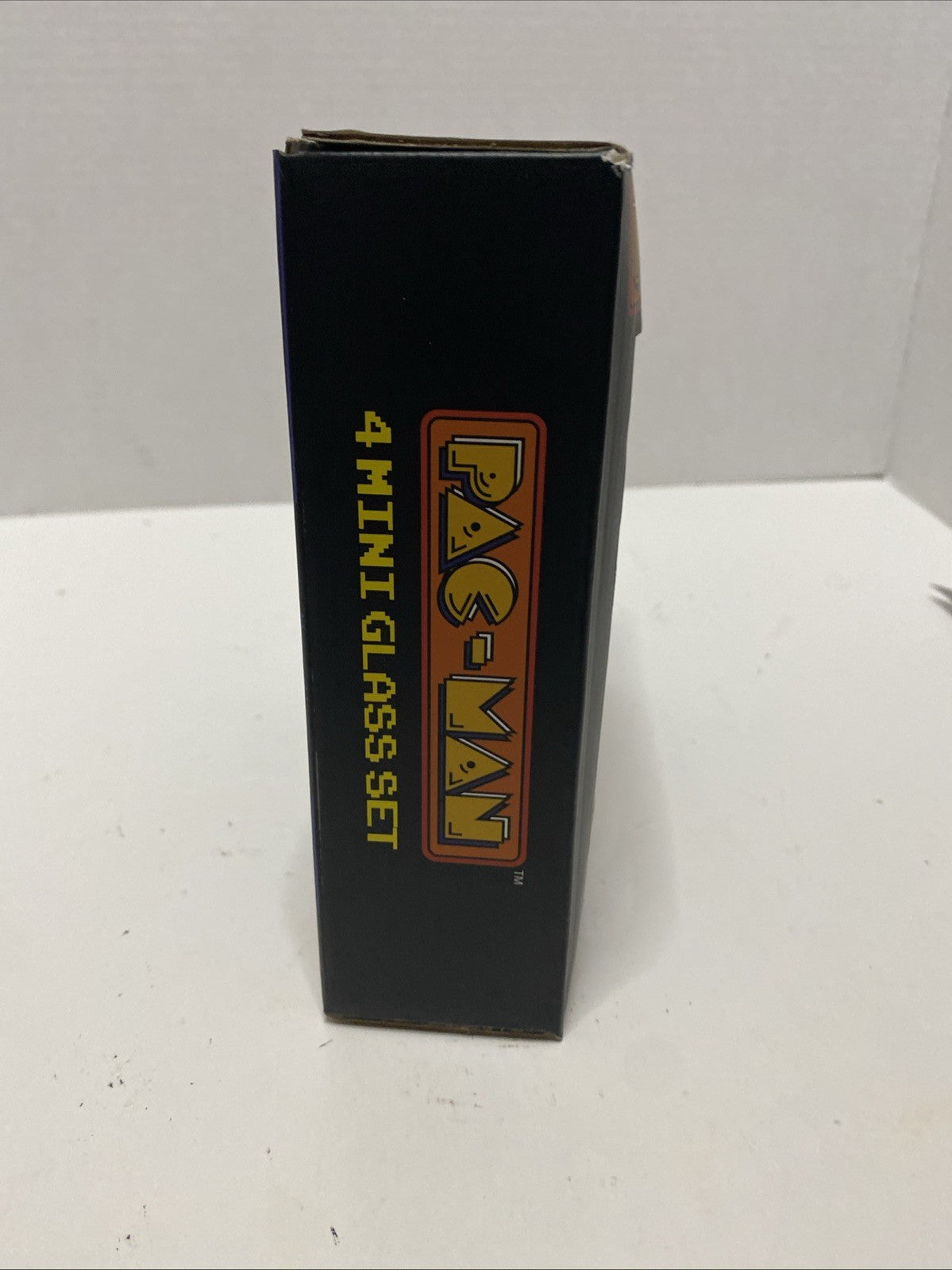 Set Of 4 PAC Man Ghost Mini Glasses New In Box