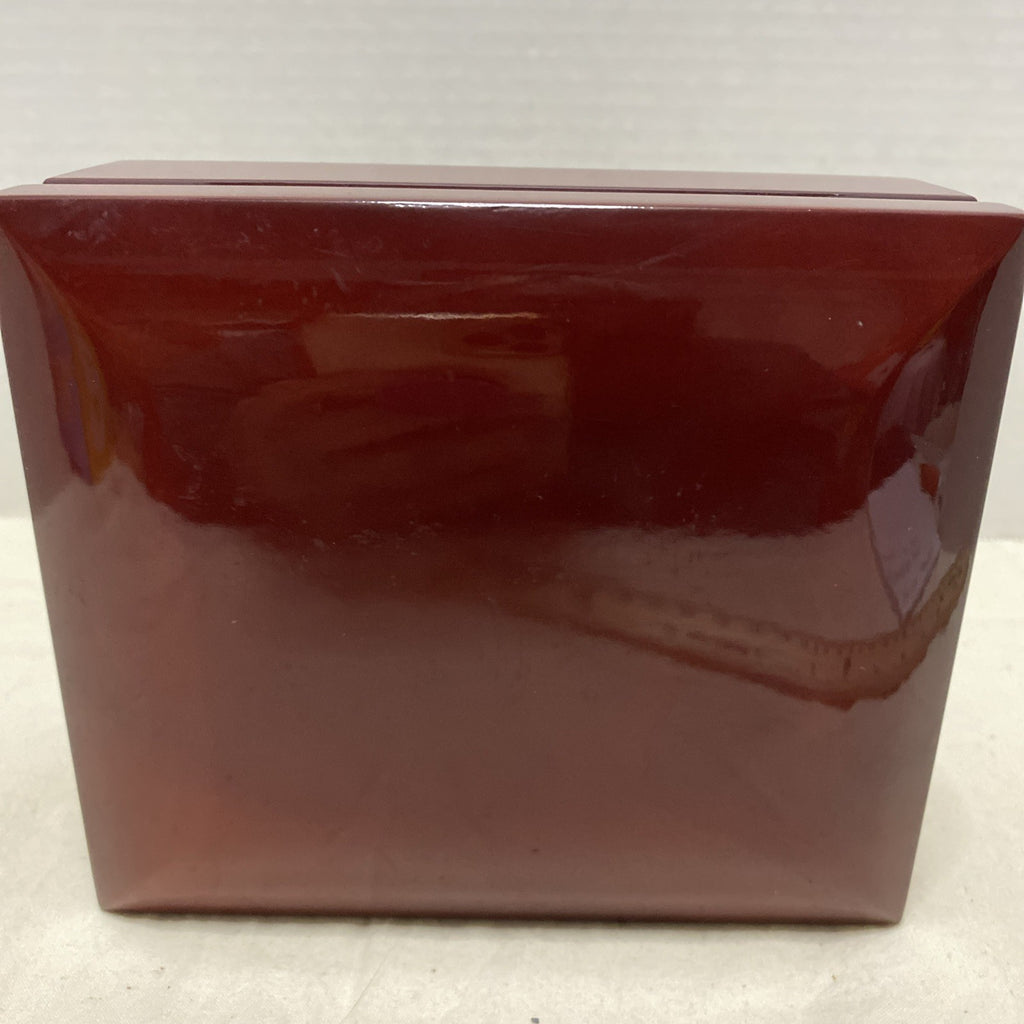 Rosewood Jewelry Box Made By Noble 6x5x2-3/4"