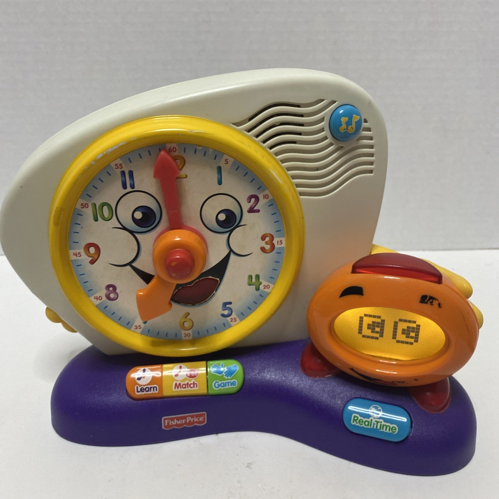 Fisher Price Fun 2 Learn TEACHING CLOCK