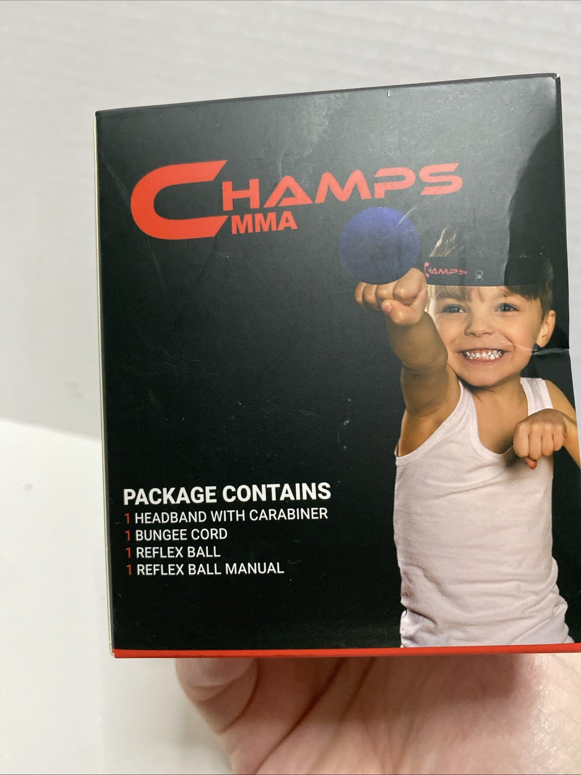Champs MMA Red Reflex Ball Set