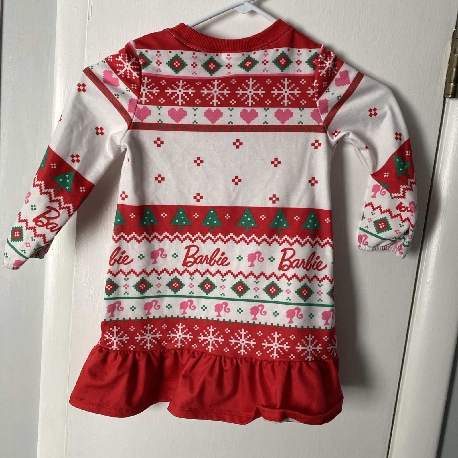 Pat pat 4/5y Barbie Christmas dress