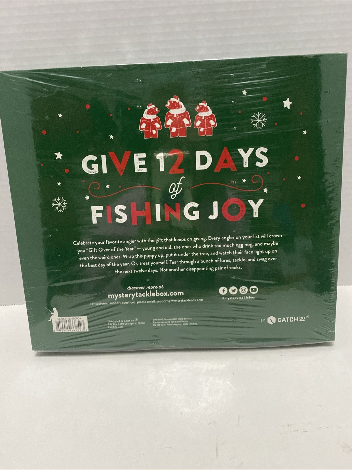 12 Days of Fishmas Christmas Advent Calendar 2021 by Mystery Tackle  