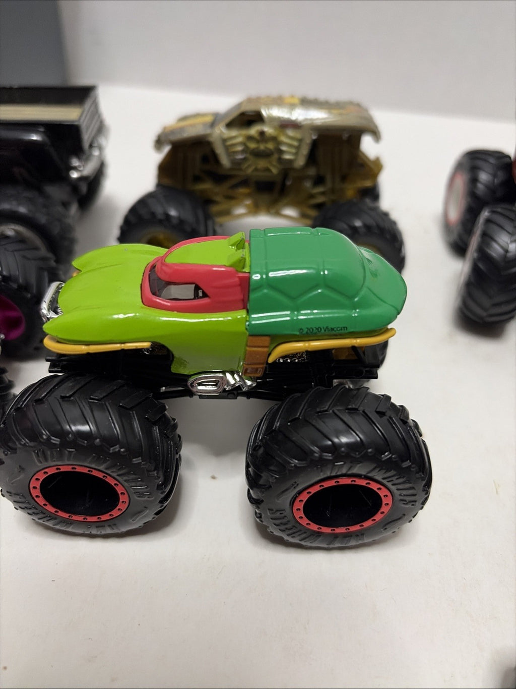 Monster Jam Lot Of 7 Diecast 1:64 Scale Monster Trucks