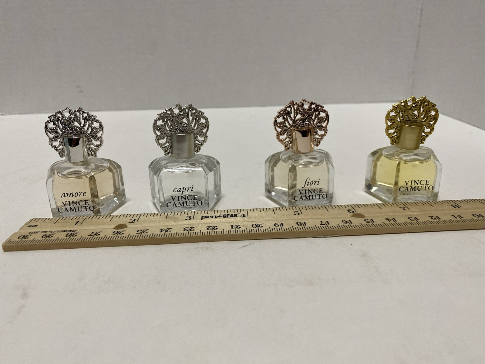 4- Vince Camuto, CAPRI, AMORE, FIORE V EAU DE PARFUM Splash minis 0.25oz