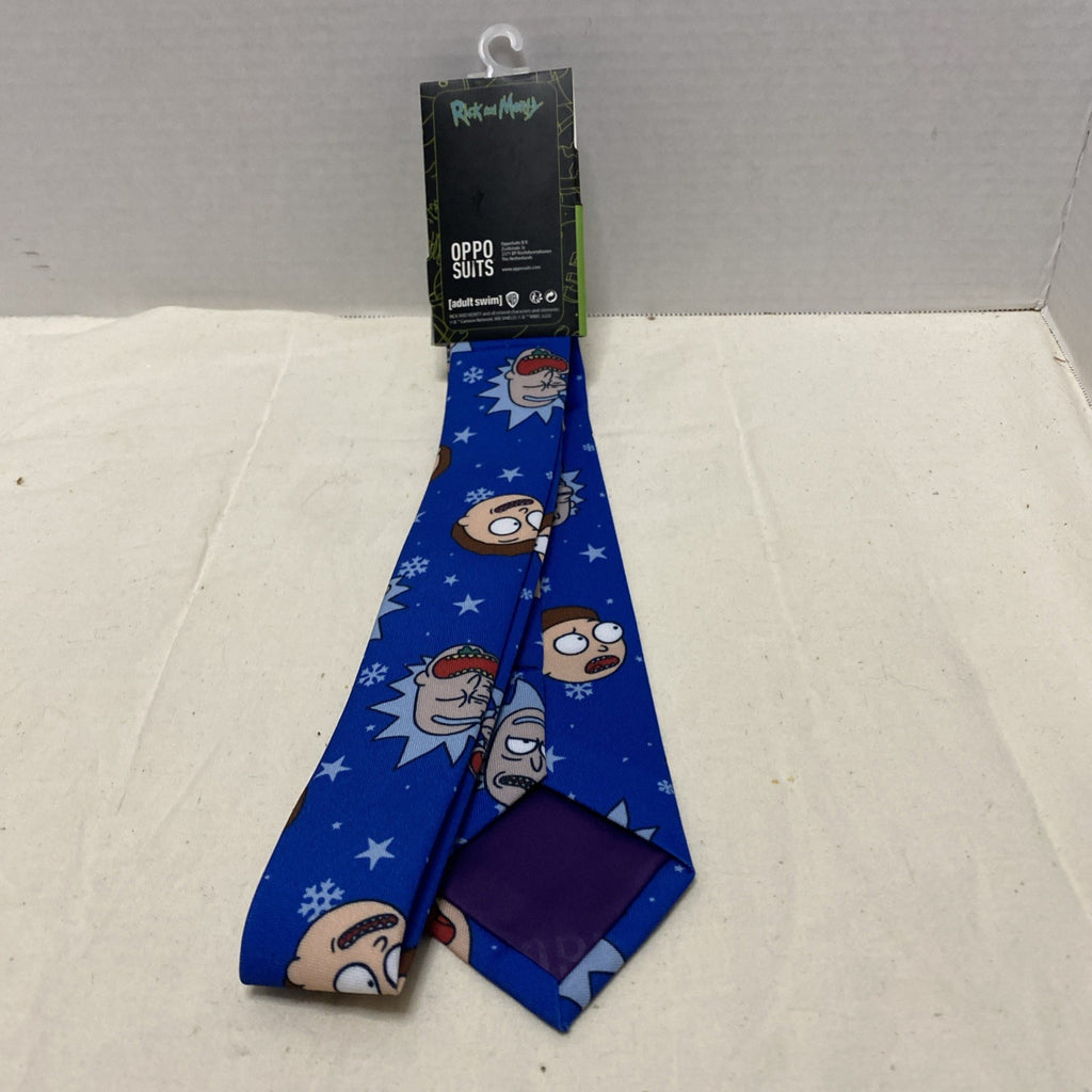 Rick and Morty Adult Swim Opposuits Mens Neck Tie
