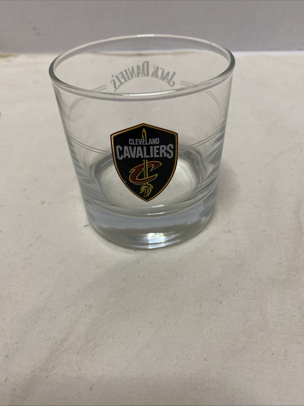 Cleveland Cavaliers Jack Daniel's Rocks Glass Whiskey Glass NBA Basketball