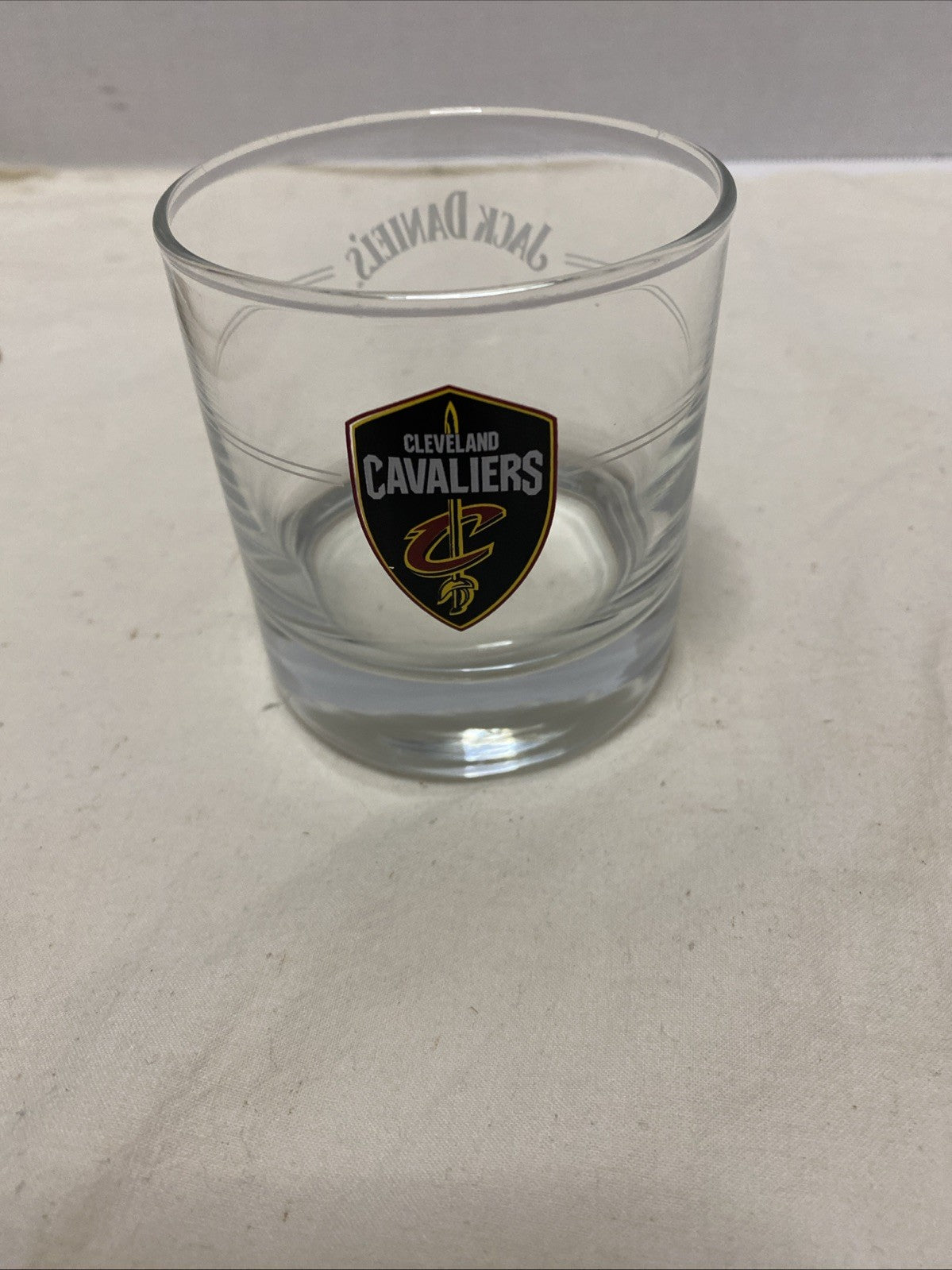 Cleveland Cavaliers Jack Daniel's Rocks Glass Whiskey Glass NBA Basketball