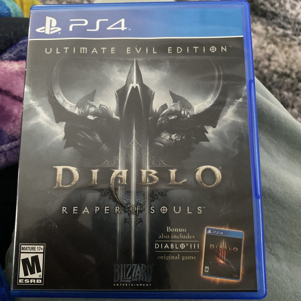 Diablo III: Ultimate Evil Edition (PlayStation 4, 2014) Complete Tested Working 