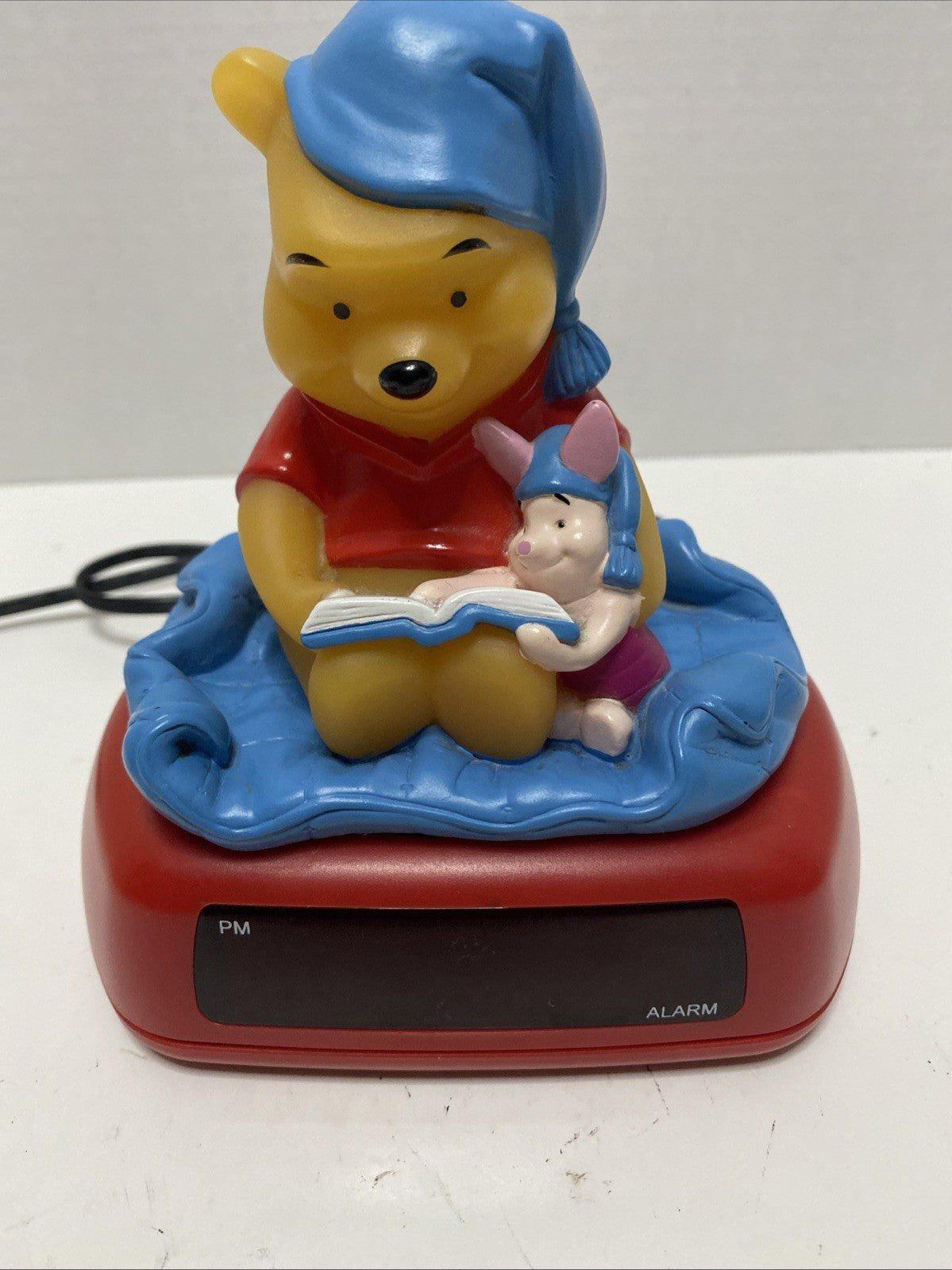 Vintage Sleepytime Bedtime Light Winnie The Pooh & Piglet Alarm Clock Tested 