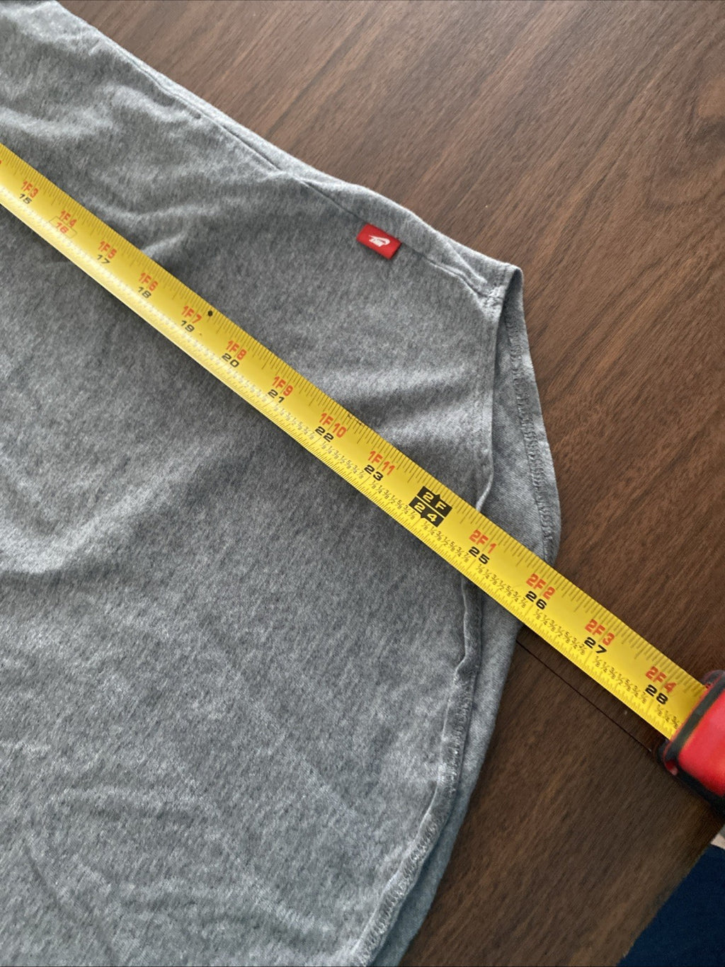 Nike Shirt Women Small Ladies Gray Round Neck Spell out Logo Just Do it Vintage