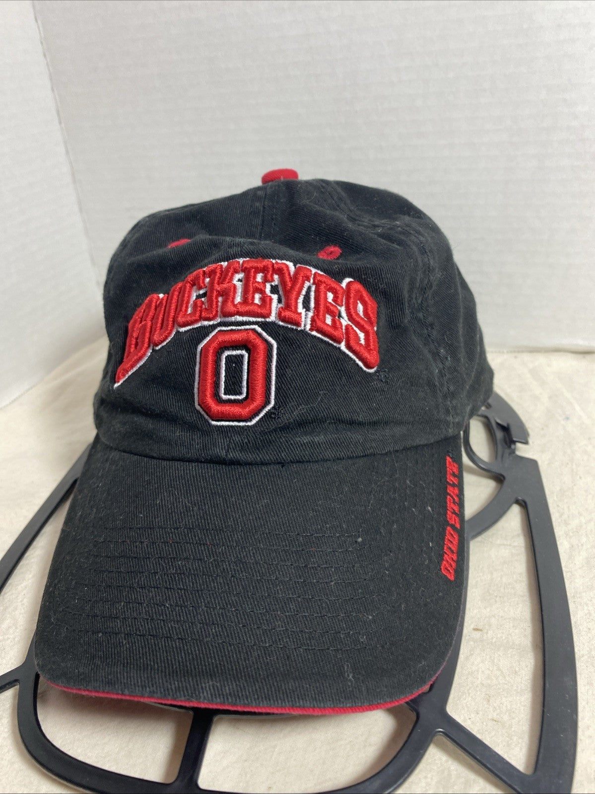 Ohio STATE BUCKEYES NCAA STRAP BACK HAT PRE SHAPED BRIM CAP