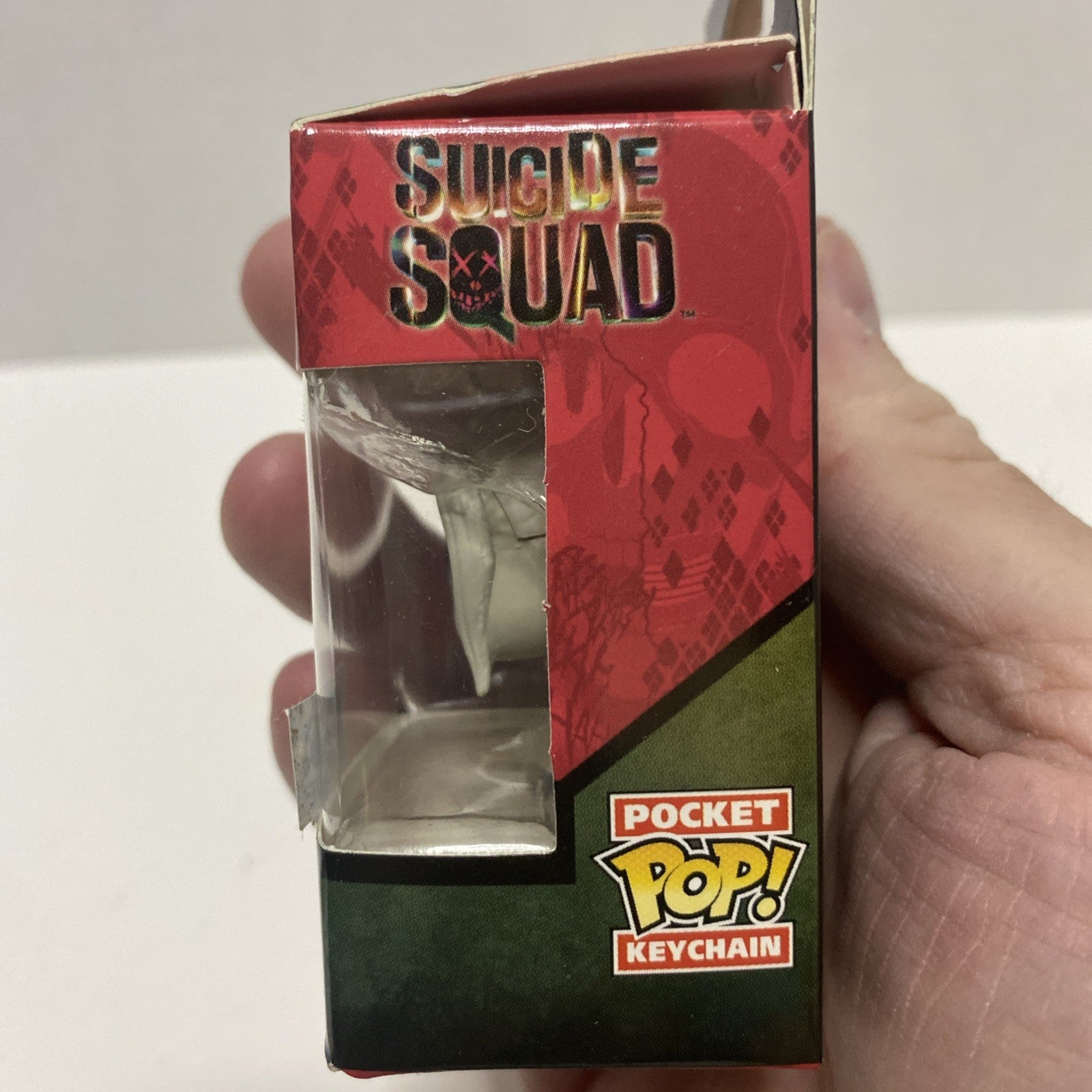 Harley Quinn Suicide Squad Pocket Funko Pop Keychain / Nerd Block Exclusive