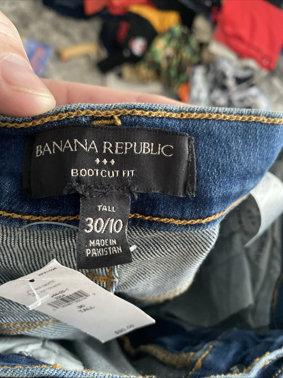 Banana Republic Stretch Boot Cut Women's Blue Jeans Size 10/Long