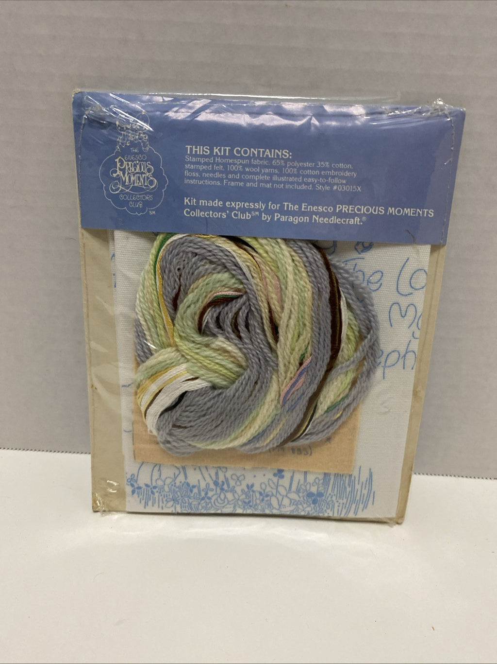 Precious Moments NOS Sealed Needlecraft Kit The Lord IS My Shepherd VTG 1985
