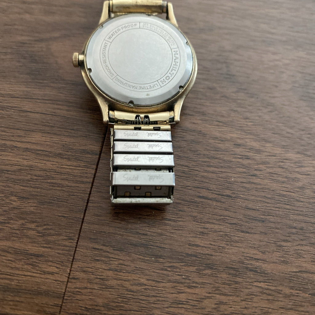 Vintage Hamilton Thin-O-Matic 10K RGP Silver Dial Mechanical Wind Works