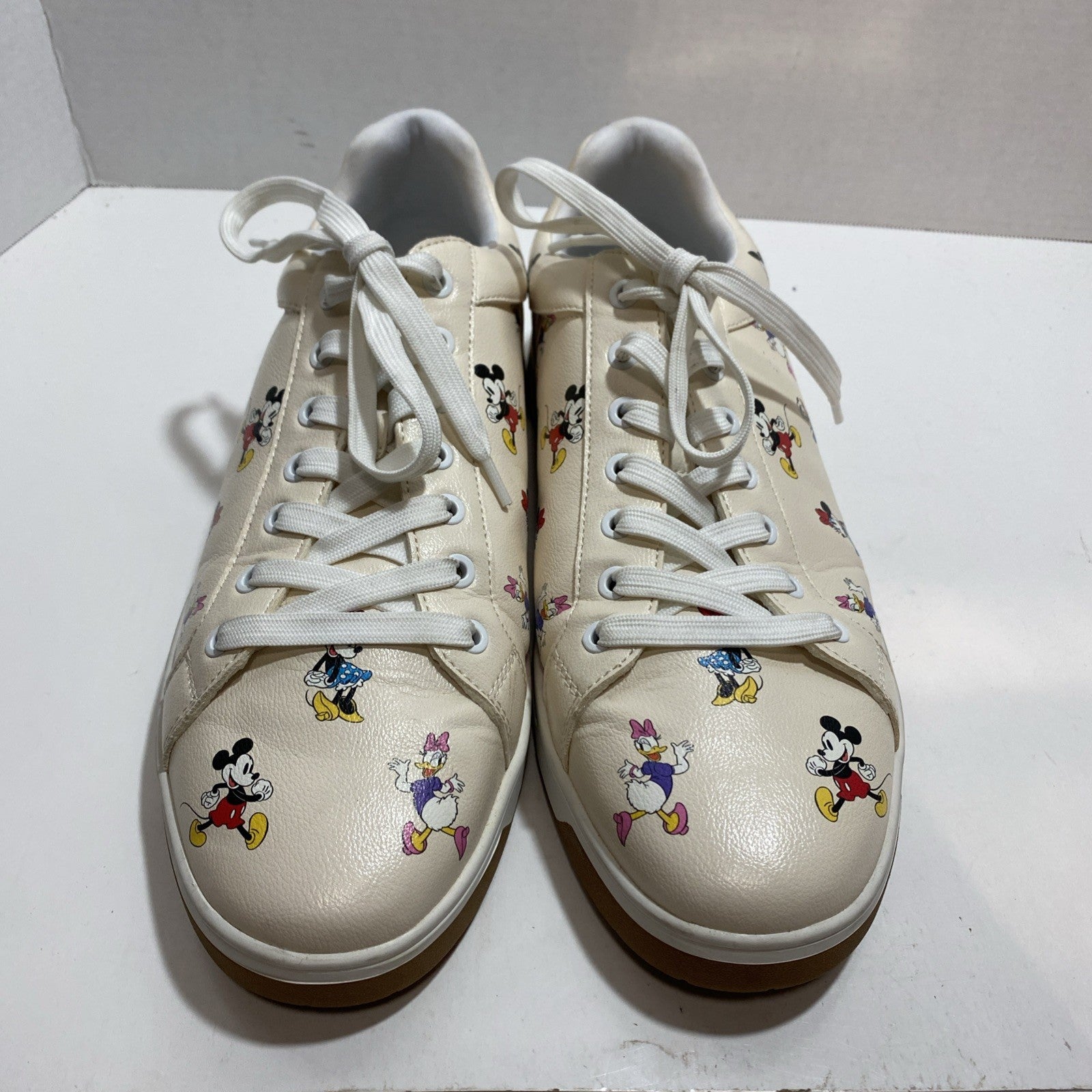 Aldo Disney 100 year Anniversary Leather Sneakers Men’s Size 12