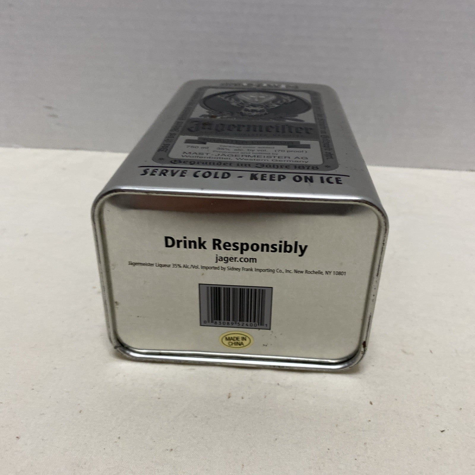 Jagermeister Metal 750ml Bottle Holder